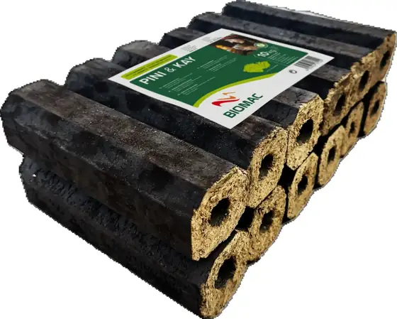 Pini Kay briketten — Doos 10kg