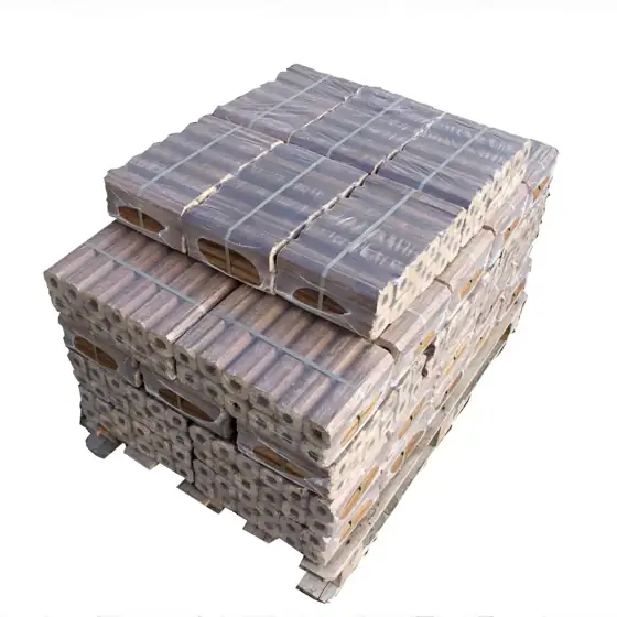 Geperste eiken blokken — Pallet 1T