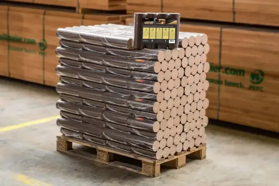 Pini Kay briketten — Pallet