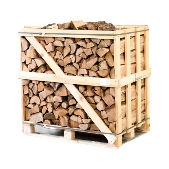 Droog eikenhout — halve pallet 25 cm